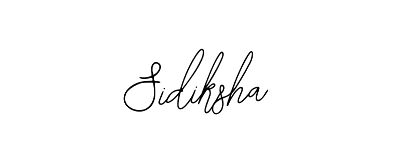 Bearetta-2O07w is a professional signature style that is perfect for those who want to add a touch of class to their signature. It is also a great choice for those who want to make their signature more unique. Get Sidiksha name to fancy signature for free. Sidiksha signature style 12 images and pictures png