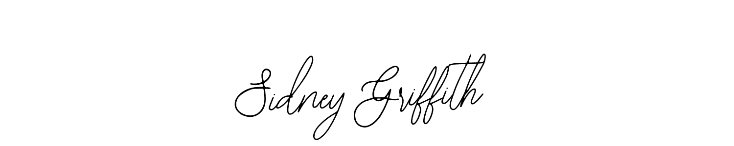 How to make Sidney Griffith name signature. Use Bearetta-2O07w style for creating short signs online. This is the latest handwritten sign. Sidney Griffith signature style 12 images and pictures png