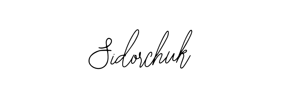 Also we have Sidorchuk name is the best signature style. Create professional handwritten signature collection using Bearetta-2O07w autograph style. Sidorchuk signature style 12 images and pictures png