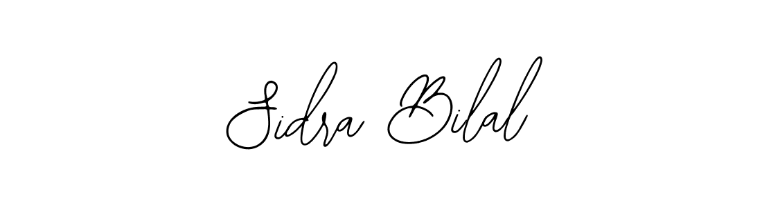 How to make Sidra Bilal signature? Bearetta-2O07w is a professional autograph style. Create handwritten signature for Sidra Bilal name. Sidra Bilal signature style 12 images and pictures png