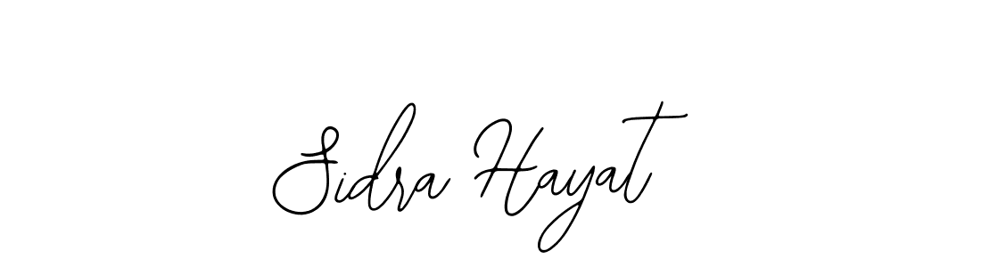 Sidra Hayat stylish signature style. Best Handwritten Sign (Bearetta-2O07w) for my name. Handwritten Signature Collection Ideas for my name Sidra Hayat. Sidra Hayat signature style 12 images and pictures png