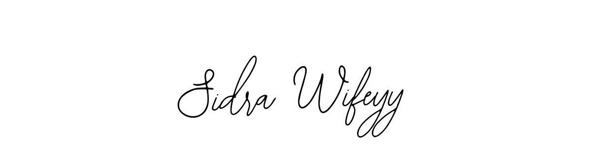 How to make Sidra Wifeyy signature? Bearetta-2O07w is a professional autograph style. Create handwritten signature for Sidra Wifeyy name. Sidra Wifeyy signature style 12 images and pictures png