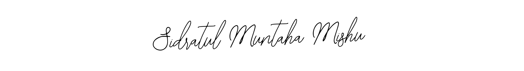 How to Draw Sidratul Muntaha Mishu signature style? Bearetta-2O07w is a latest design signature styles for name Sidratul Muntaha Mishu. Sidratul Muntaha Mishu signature style 12 images and pictures png