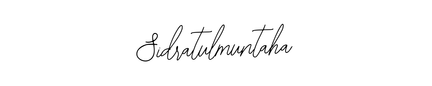 Make a short Sidratulmuntaha signature style. Manage your documents anywhere anytime using Bearetta-2O07w. Create and add eSignatures, submit forms, share and send files easily. Sidratulmuntaha signature style 12 images and pictures png