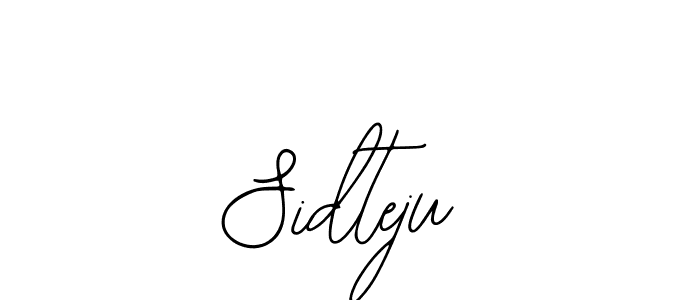 How to make Sidteju name signature. Use Bearetta-2O07w style for creating short signs online. This is the latest handwritten sign. Sidteju signature style 12 images and pictures png