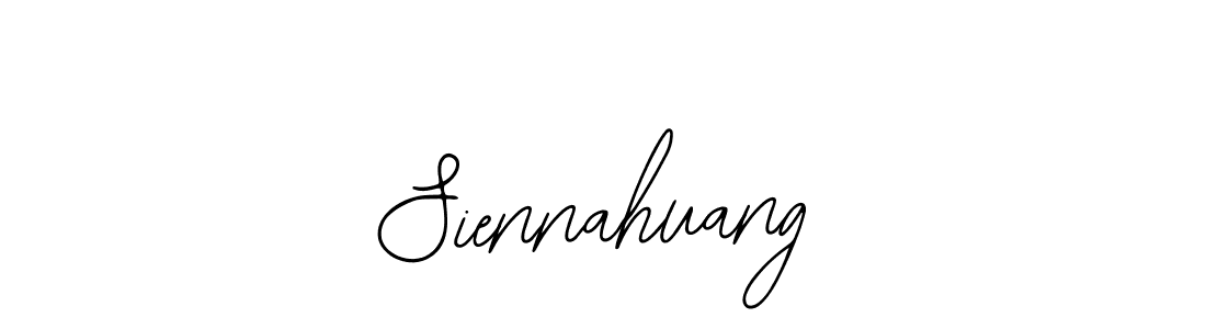 The best way (Bearetta-2O07w) to make a short signature is to pick only two or three words in your name. The name Siennahuang include a total of six letters. For converting this name. Siennahuang signature style 12 images and pictures png