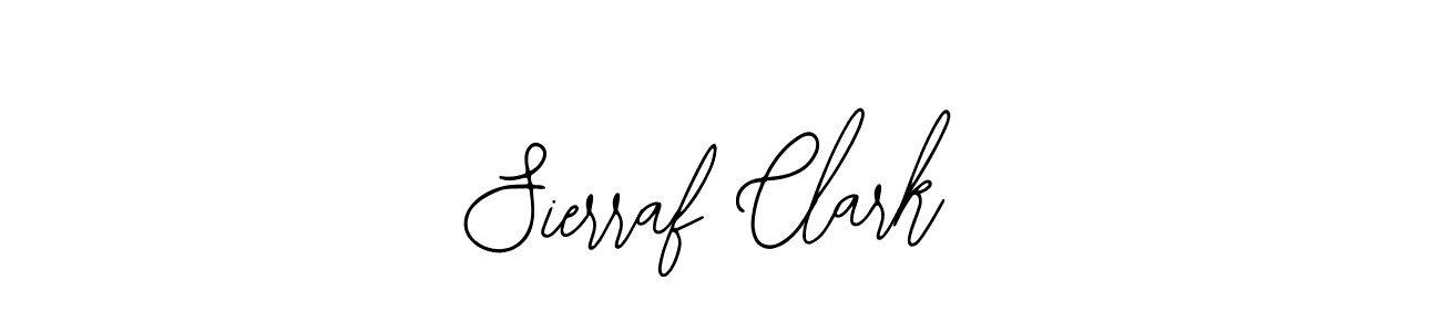 Use a signature maker to create a handwritten signature online. With this signature software, you can design (Bearetta-2O07w) your own signature for name Sierraf Clark. Sierraf Clark signature style 12 images and pictures png
