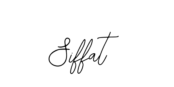 How to make Siffat name signature. Use Bearetta-2O07w style for creating short signs online. This is the latest handwritten sign. Siffat signature style 12 images and pictures png