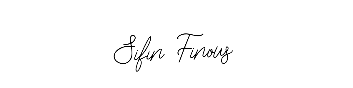 How to Draw Sifin Finous signature style? Bearetta-2O07w is a latest design signature styles for name Sifin Finous. Sifin Finous signature style 12 images and pictures png