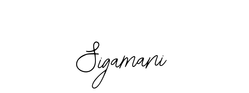 Make a beautiful signature design for name Sigamani. With this signature (Bearetta-2O07w) style, you can create a handwritten signature for free. Sigamani signature style 12 images and pictures png