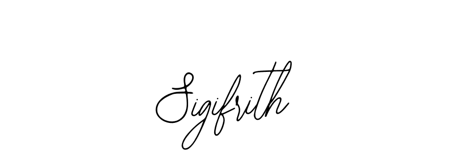 if you are searching for the best signature style for your name Sigifrith. so please give up your signature search. here we have designed multiple signature styles  using Bearetta-2O07w. Sigifrith signature style 12 images and pictures png