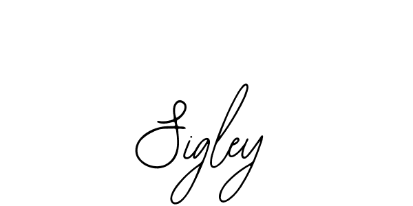 How to make Sigley signature? Bearetta-2O07w is a professional autograph style. Create handwritten signature for Sigley name. Sigley signature style 12 images and pictures png