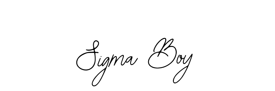 Make a beautiful signature design for name Sigma Boy. With this signature (Bearetta-2O07w) style, you can create a handwritten signature for free. Sigma Boy signature style 12 images and pictures png