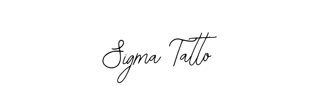 Make a beautiful signature design for name Sigma Tatto. With this signature (Bearetta-2O07w) style, you can create a handwritten signature for free. Sigma Tatto signature style 12 images and pictures png