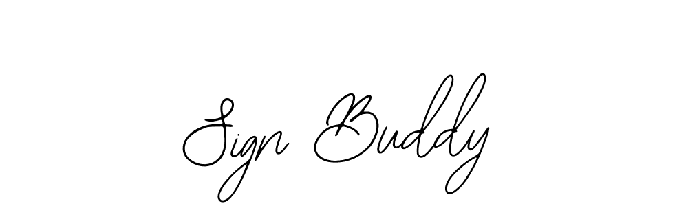 Use a signature maker to create a handwritten signature online. With this signature software, you can design (Bearetta-2O07w) your own signature for name Sign Buddy. Sign Buddy signature style 12 images and pictures png