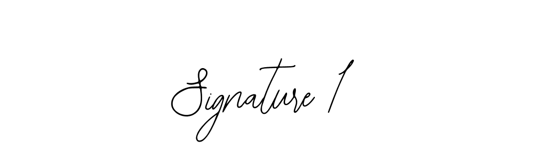 Also You can easily find your signature by using the search form. We will create Signature 1 name handwritten signature images for you free of cost using Bearetta-2O07w sign style. Signature 1 signature style 12 images and pictures png