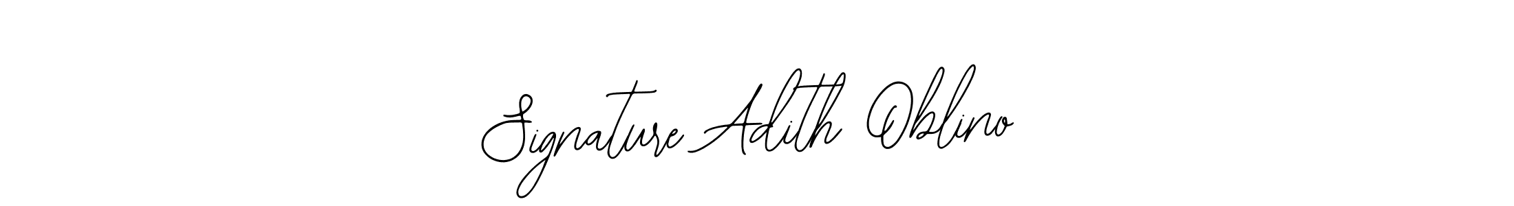 Create a beautiful signature design for name Signature Adith Oblino. With this signature (Bearetta-2O07w) fonts, you can make a handwritten signature for free. Signature Adith Oblino signature style 12 images and pictures png