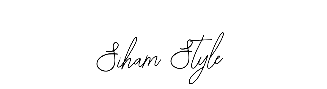 You can use this online signature creator to create a handwritten signature for the name Siham Style. This is the best online autograph maker. Siham Style signature style 12 images and pictures png