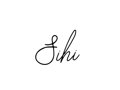 Design your own signature with our free online signature maker. With this signature software, you can create a handwritten (Bearetta-2O07w) signature for name Sihi. Sihi signature style 12 images and pictures png