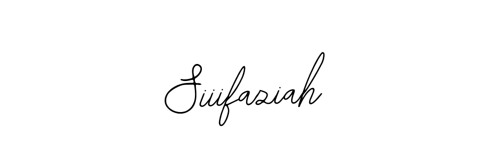 Create a beautiful signature design for name Siiifaziah. With this signature (Bearetta-2O07w) fonts, you can make a handwritten signature for free. Siiifaziah signature style 12 images and pictures png