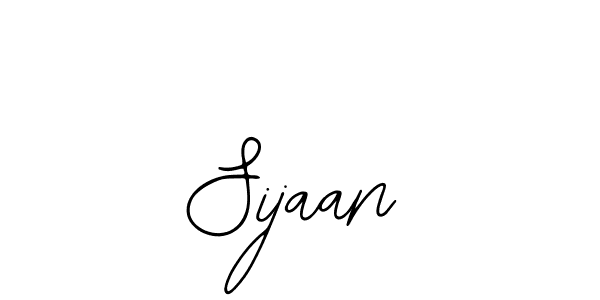 You should practise on your own different ways (Bearetta-2O07w) to write your name (Sijaan) in signature. don't let someone else do it for you. Sijaan signature style 12 images and pictures png