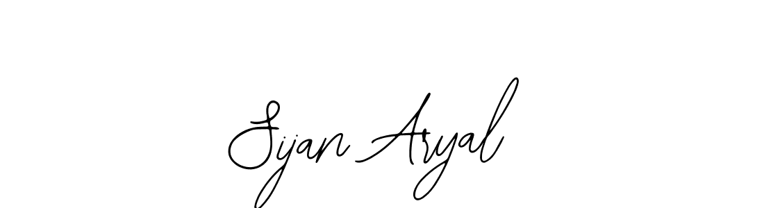 How to Draw Sijan Aryal signature style? Bearetta-2O07w is a latest design signature styles for name Sijan Aryal. Sijan Aryal signature style 12 images and pictures png