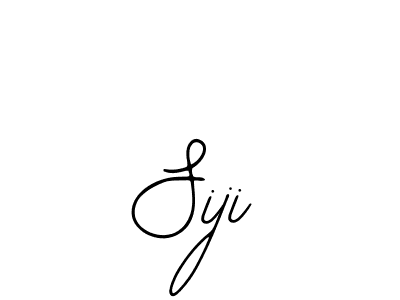 You should practise on your own different ways (Bearetta-2O07w) to write your name (Siji) in signature. don't let someone else do it for you. Siji signature style 12 images and pictures png
