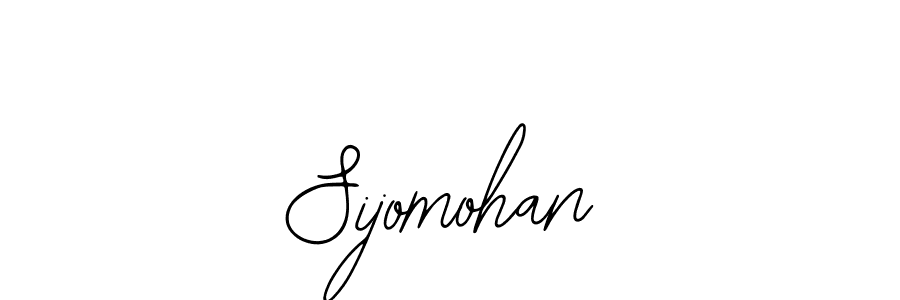 Use a signature maker to create a handwritten signature online. With this signature software, you can design (Bearetta-2O07w) your own signature for name Sijomohan. Sijomohan signature style 12 images and pictures png