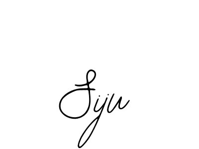 Design your own signature with our free online signature maker. With this signature software, you can create a handwritten (Bearetta-2O07w) signature for name Siju. Siju signature style 12 images and pictures png