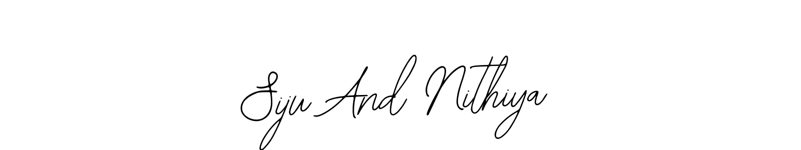 Best and Professional Signature Style for Siju And Nithiya. Bearetta-2O07w Best Signature Style Collection. Siju And Nithiya signature style 12 images and pictures png