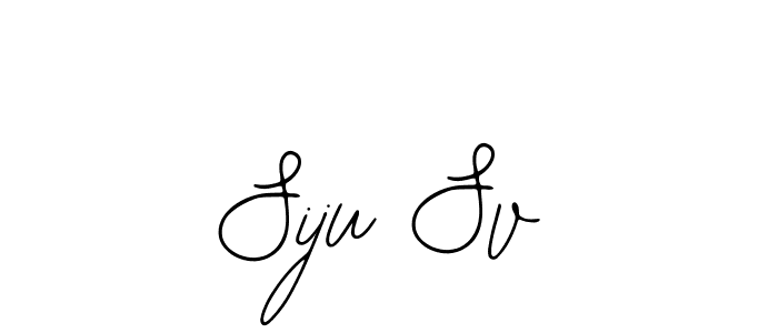 How to make Siju Sv signature? Bearetta-2O07w is a professional autograph style. Create handwritten signature for Siju Sv name. Siju Sv signature style 12 images and pictures png