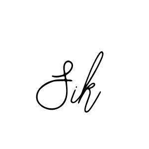 How to Draw Sik signature style? Bearetta-2O07w is a latest design signature styles for name Sik. Sik signature style 12 images and pictures png