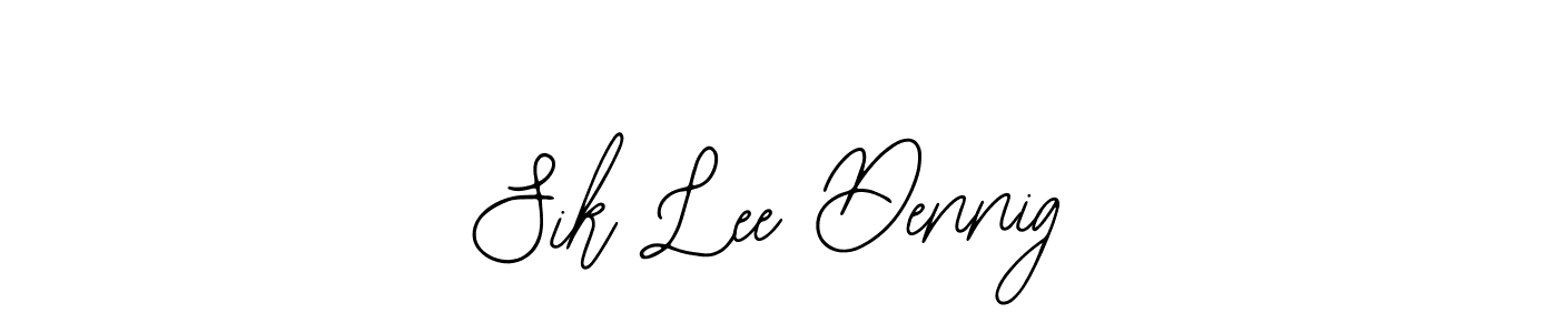 Design your own signature with our free online signature maker. With this signature software, you can create a handwritten (Bearetta-2O07w) signature for name Sik Lee Dennig. Sik Lee Dennig signature style 12 images and pictures png