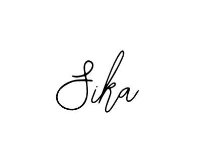 Create a beautiful signature design for name Sika. With this signature (Bearetta-2O07w) fonts, you can make a handwritten signature for free. Sika signature style 12 images and pictures png