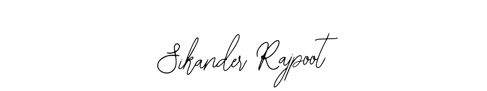 Sikander Rajpoot stylish signature style. Best Handwritten Sign (Bearetta-2O07w) for my name. Handwritten Signature Collection Ideas for my name Sikander Rajpoot. Sikander Rajpoot signature style 12 images and pictures png