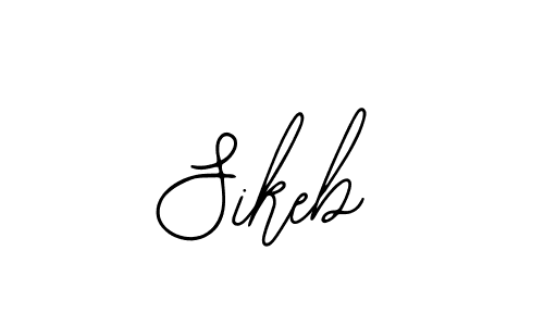 You can use this online signature creator to create a handwritten signature for the name Sikeb. This is the best online autograph maker. Sikeb signature style 12 images and pictures png