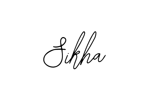 Create a beautiful signature design for name Sikha. With this signature (Bearetta-2O07w) fonts, you can make a handwritten signature for free. Sikha signature style 12 images and pictures png