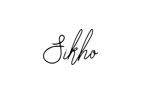 Similarly Bearetta-2O07w is the best handwritten signature design. Signature creator online .You can use it as an online autograph creator for name Sikho. Sikho signature style 12 images and pictures png