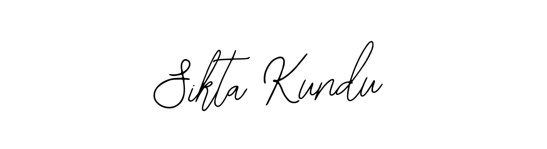 Make a beautiful signature design for name Sikta Kundu. Use this online signature maker to create a handwritten signature for free. Sikta Kundu signature style 12 images and pictures png