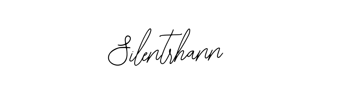 Make a beautiful signature design for name Silentrhann. With this signature (Bearetta-2O07w) style, you can create a handwritten signature for free. Silentrhann signature style 12 images and pictures png