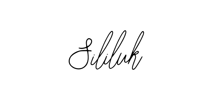 How to Draw Sililuk signature style? Bearetta-2O07w is a latest design signature styles for name Sililuk. Sililuk signature style 12 images and pictures png