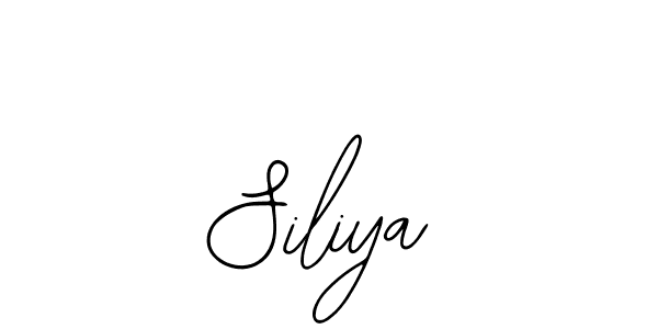 How to make Siliya signature? Bearetta-2O07w is a professional autograph style. Create handwritten signature for Siliya name. Siliya signature style 12 images and pictures png