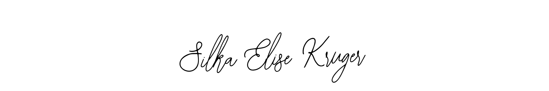 if you are searching for the best signature style for your name Silka Elise Kruger. so please give up your signature search. here we have designed multiple signature styles  using Bearetta-2O07w. Silka Elise Kruger signature style 12 images and pictures png