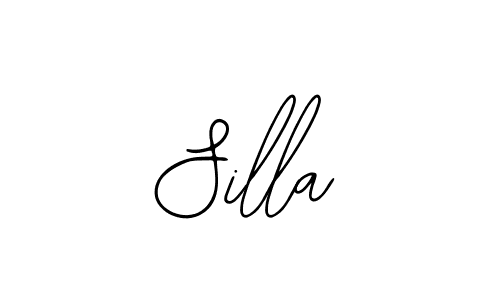 Silla stylish signature style. Best Handwritten Sign (Bearetta-2O07w) for my name. Handwritten Signature Collection Ideas for my name Silla. Silla signature style 12 images and pictures png