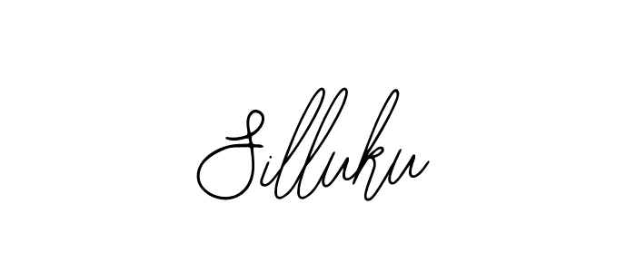 Bearetta-2O07w is a professional signature style that is perfect for those who want to add a touch of class to their signature. It is also a great choice for those who want to make their signature more unique. Get Silluku name to fancy signature for free. Silluku signature style 12 images and pictures png