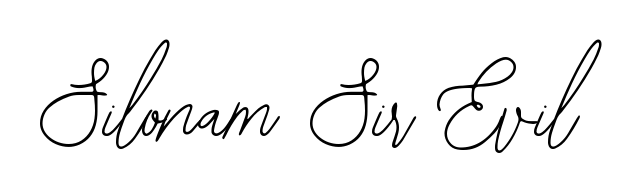 The Bearetta-2O07w handwriting style adds charm and authenticity to name Silonam Sir Evil. A wonderful choice for personal thank-you notes. Silonam Sir Evil signature style 12 images and pictures png