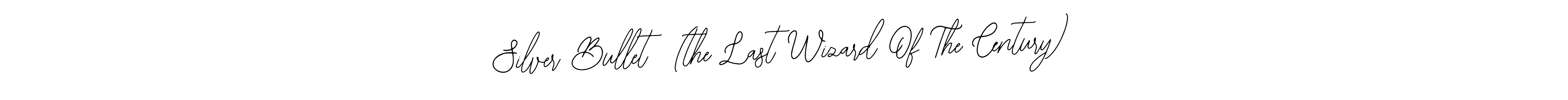 How to Draw Silver Bullet  (the Last Wizard Of The Century) signature style? Bearetta-2O07w is a latest design signature styles for name Silver Bullet  (the Last Wizard Of The Century). Silver Bullet  (the Last Wizard Of The Century) signature style 12 images and pictures png