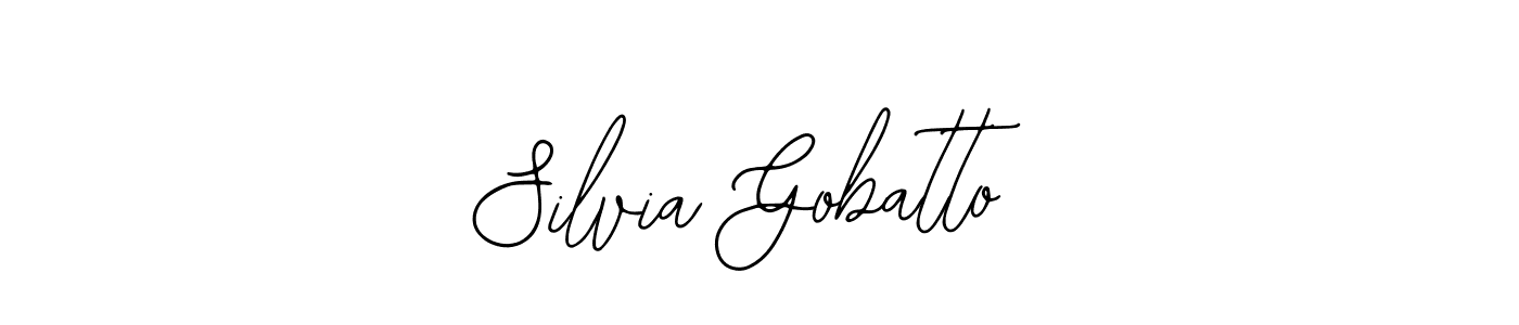 Use a signature maker to create a handwritten signature online. With this signature software, you can design (Bearetta-2O07w) your own signature for name Silvia Gobatto. Silvia Gobatto signature style 12 images and pictures png