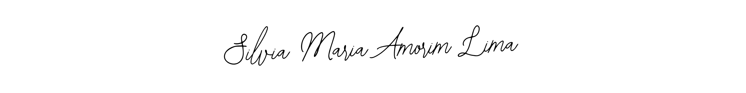 Use a signature maker to create a handwritten signature online. With this signature software, you can design (Bearetta-2O07w) your own signature for name Silvia Maria Amorim Lima. Silvia Maria Amorim Lima signature style 12 images and pictures png