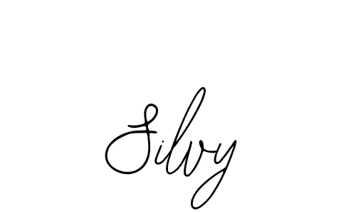 Make a beautiful signature design for name Silvy. Use this online signature maker to create a handwritten signature for free. Silvy signature style 12 images and pictures png